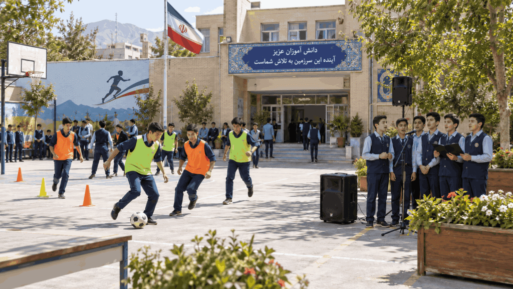 یک روز پرورشی و ورزشی